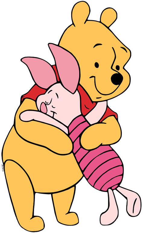 Winnie the Pooh & Piglet Clip Art (PNG Images) | Disney Clip Art Galore