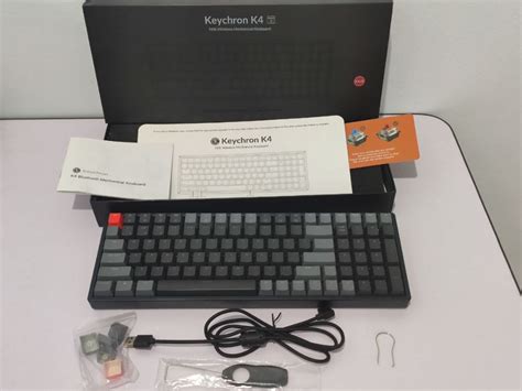 Keychron K4 V2 Hot-Swappable Aluminum RGB, Computers & Tech, Parts & Accessories, Computer ...