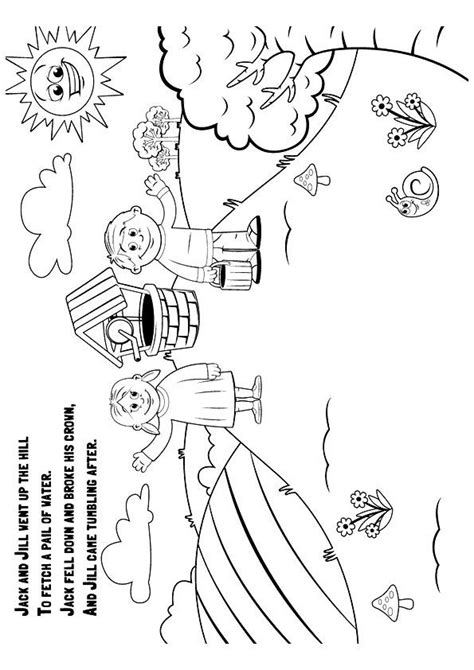 10 Best Jack And Jill Coloring Pages