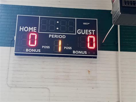 Varsity Scoreboards 2230 Indoor Multi-Sport Scoreboard – Pro Sports Equip