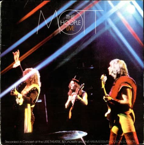 Mott The Hoople – Mott The Hoople Live (1974, Vinyl) - Discogs