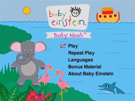 Baby Noah DVD Menu | The True Baby Einstein Wiki | Fandom