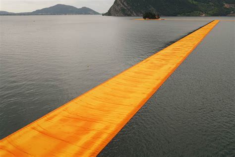 Christo’s Amazing Floating Piers Opens On Lake Iseo, Italy