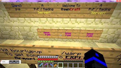 AWESOME DawnCraft Minecraft server - YouTube