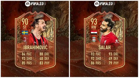 All FIFA 23 FUT Centurions Team 2 leaks featuring Ibrahimovic, Salah, and more