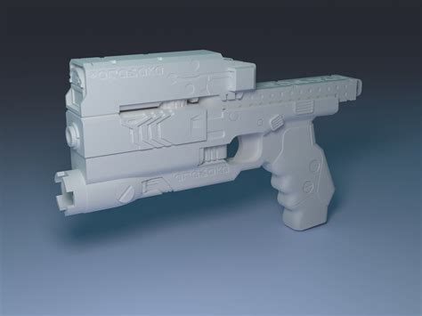 Cyberpunk 2077 Smart Pistol Skippy STL File - Etsy