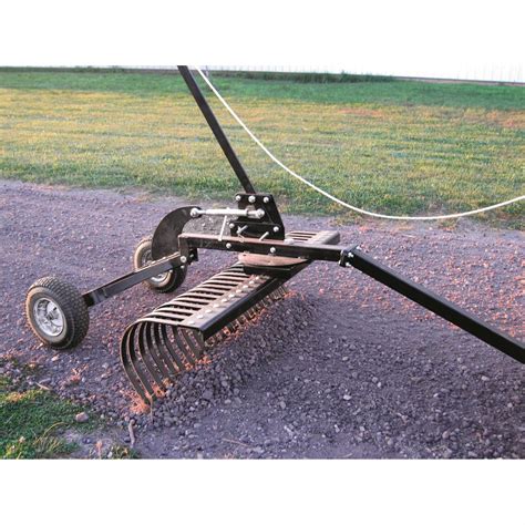 Yard Tuff 48” Wide Landscape Rake - 681427, ATV Implements at Sportsman's Guide