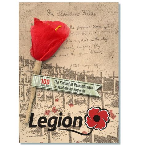 The Royal Canadian Legion Remembrance Poppy Pin | Canex