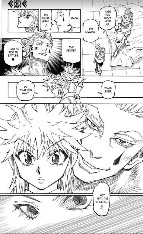 Gon Transformation Manga Panel - Gon transformation manga panel