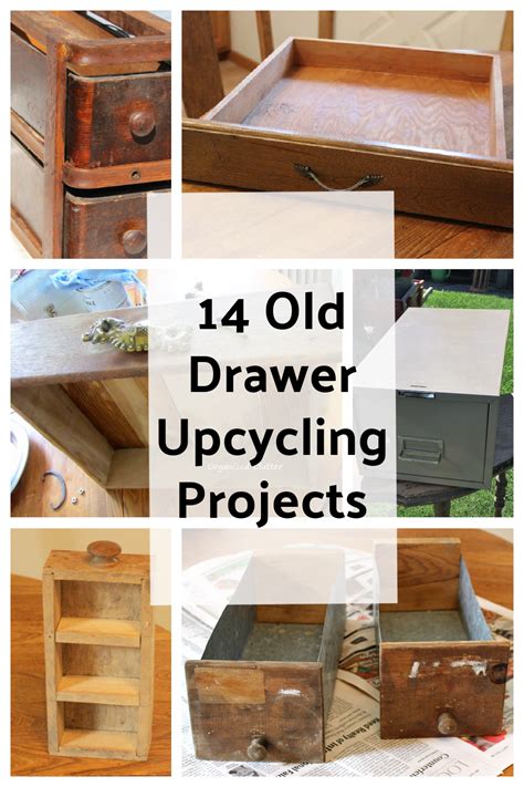 14 Old Drawer Upcycling/Repurposing Projects - Organized Clutter