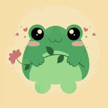 Cute Frog Cartoon Frog GIF - Cute frog Cartoon frog Frog laugh ...