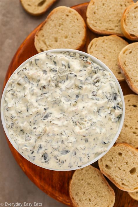 Homemade Spinach Dip Everyday Easy Eats