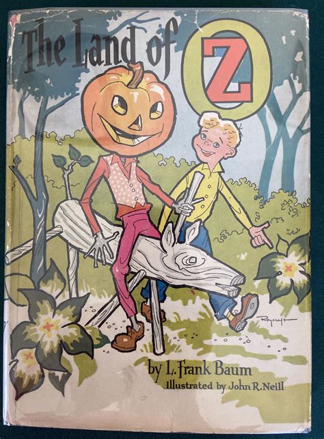 Vintage LAND OF OZ ROYCRAFT Dust Jacket Book L Frank Baum Wizard of Oz ...