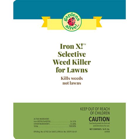 IRON X! Selective Weed Killer | Gurney's Seed & Nursery Co.