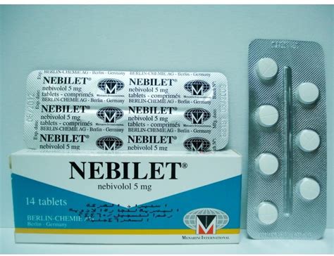 Nebilet 5mg Tablets - Rosheta Medications