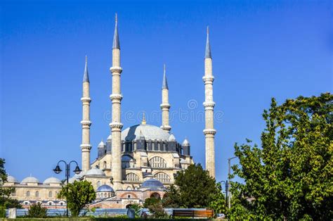 Selimiye Mosque in Edirne Turkey Stock Photo - Image of monument, dome: 154849512