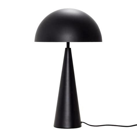 Hübsch lampe de table en métal noir - LIVING AND CO.