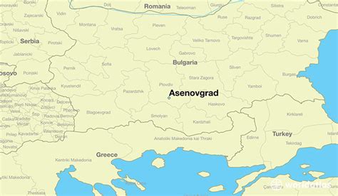 Where is Asenovgrad, Bulgaria? / Asenovgrad, Plovdiv Map - WorldAtlas.com