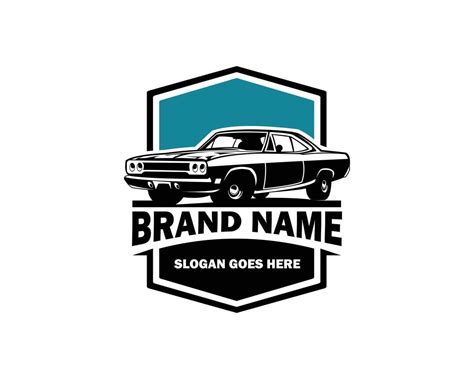 classic vintage car logo design 13547247 Vector Art at Vecteezy