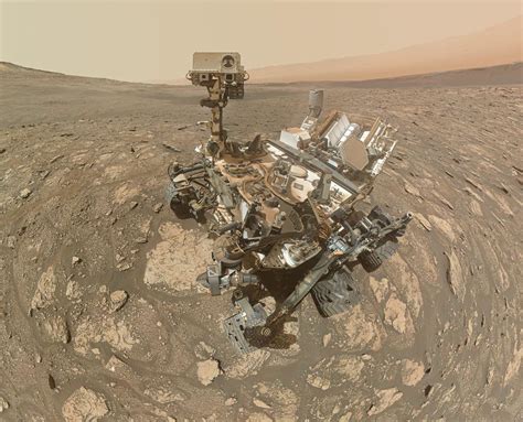 Mars Curiosity Selfie