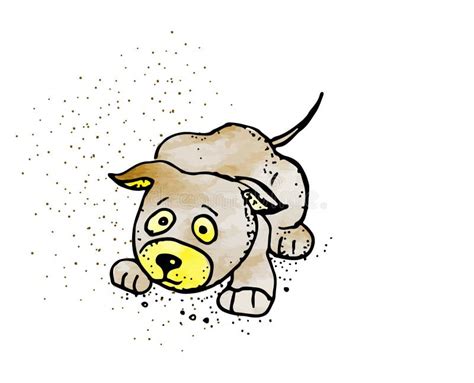 Scared Cartoon Dog Stock Illustrations – 531 Scared Cartoon Dog Stock ...