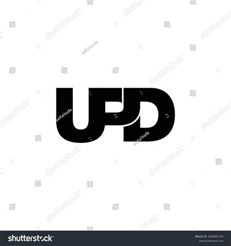 Upd Letter Monogram Logo Design Vector Stock Vector (Royalty Free ...