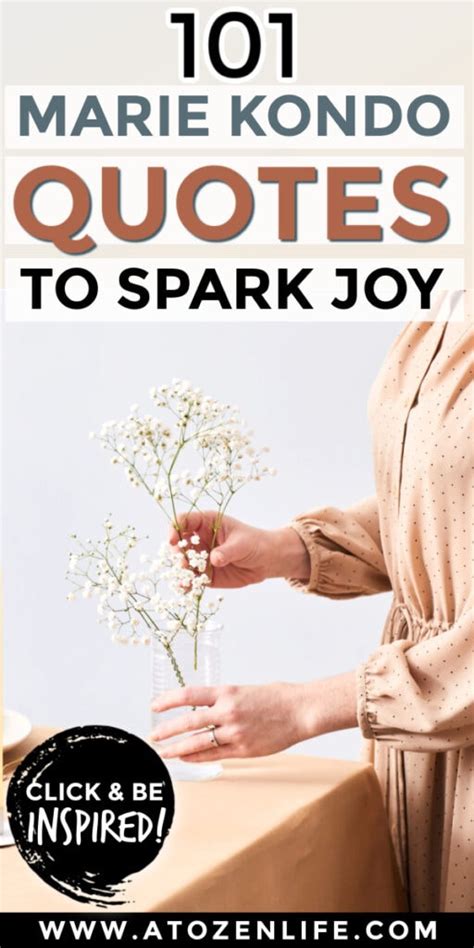 101 Marie Kondo Quotes & Sayings to Spark Joy in Your Life