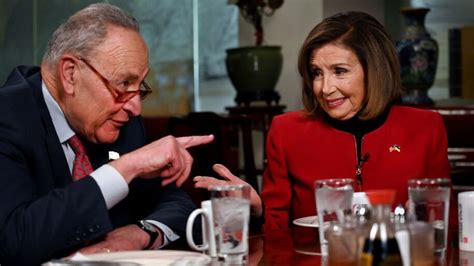 Great fun clip of Nancy Pelosi and Chuck Schumer lunch interview with zingers from Nancy re: Trump