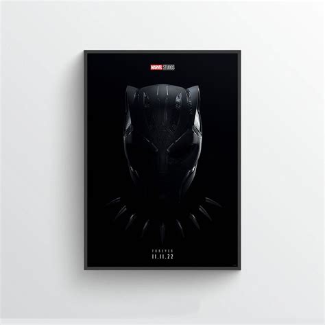 Black Panther 2 poster,Black Panther Wakanda forever Poster,Black ...