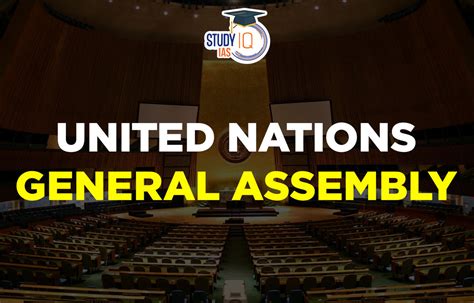 United Nations General Assembly, President, Functions, Organs