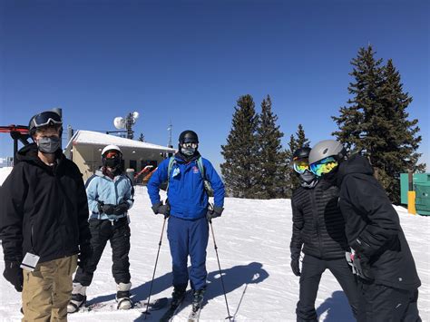 Adventures of the Girls and their Little Brother: Skiing the Santa Fe Mountain!