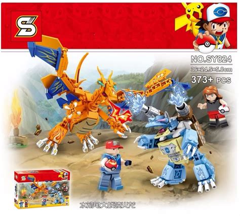 Set Lego Pokemon 373 Piezas Charizard + Bulbasaur - $ 30.000 en Mercado Libre