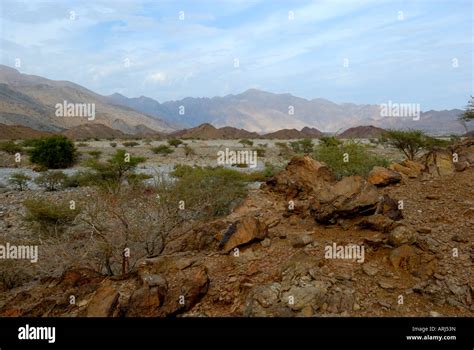 Hajar Mountains, Oman Stock Photo - Alamy