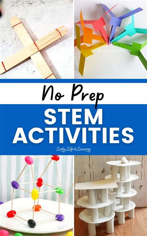 No Prep Stem Activities Story - Living Life and Learning