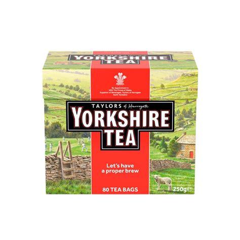 Yorkshire Tea 80 Bags - Black Tea - Tea - Tea, Coffee & Hot Chocolate ...