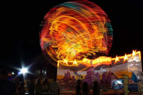 Carnival rides at night | The Photography Forum