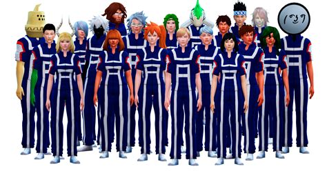 MHA UA Class 1B Sims 4 — jamie smith art