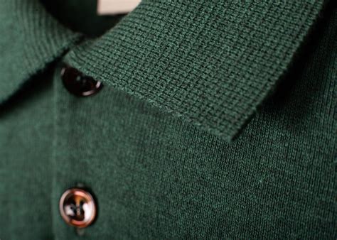 Polo green sweater | Clothing \ Knitwear \ Polo Shirts | Sklep Poszetka.com | jedwabne poszetki ...