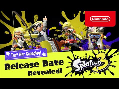 Splatoon 3 release date, trailers, and more