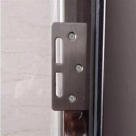 ACIER INOXYDABLE GRANGE Porte Coulissante Verrou / Door-Lock Et Latch ...