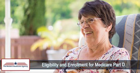 Eligibility and Enrollment for Medicare Part D | The Modern Medicare Agency