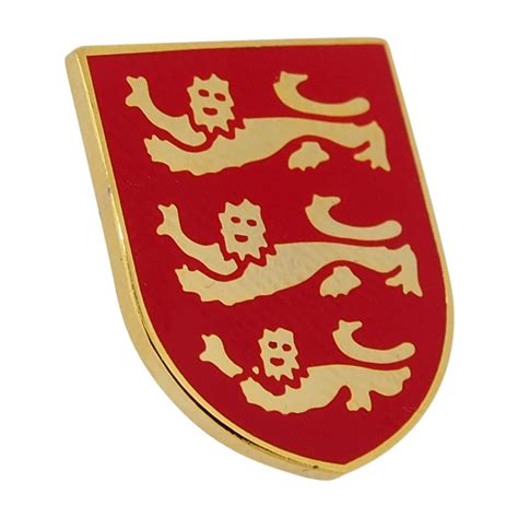 3 Lions of England Lapel Badges
