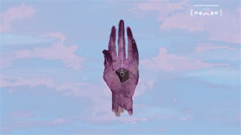 Online crop | purple and black hand digital wallpaper, Porter Robinson, digital art, hands, cube ...