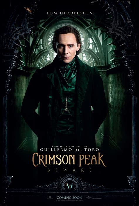 Crimson Peak UK Character Poster Tom Hiddleston