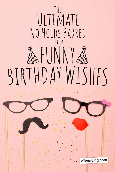 Funny Short Happy Birthday Wishes - Printable Birthday Cards