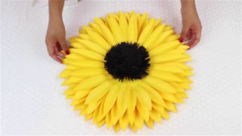 Diy Paper Sunflower Template