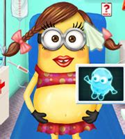 Pregnant Minion Girl - AgnesGames.com