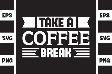 Take a Coffee Break Graphic by Illustrately · Creative Fabrica