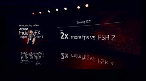 AMD Unveils FSR 3 Upscaling With 2x More FPS Than FSR 2.0