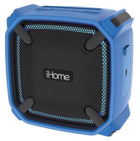 Best Buy: iHome IBT371LBC Portable Bluetooth Speaker Blue IBT371LBC